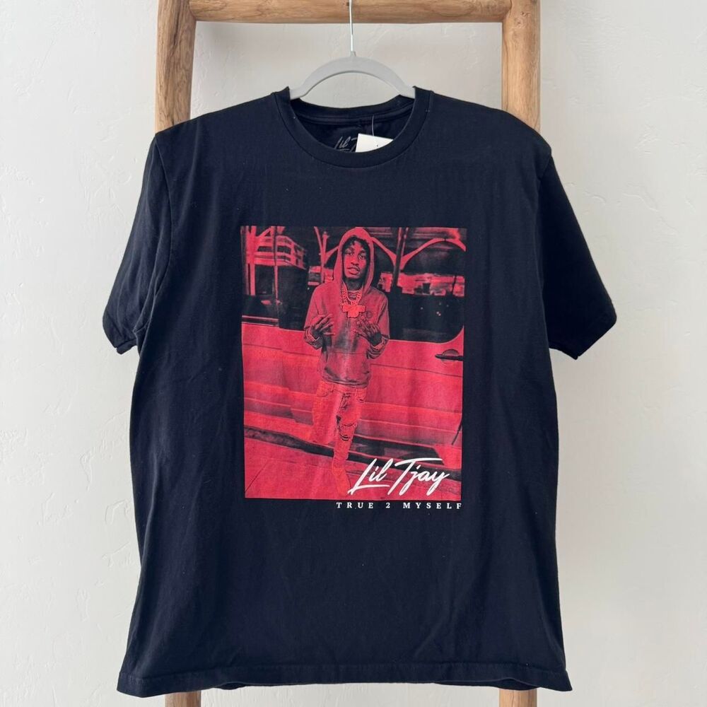 Lil Tjay Rap Shirt Mens Large